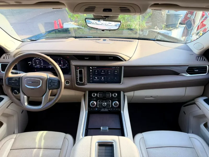 2024 GMC Yukon Denali 8 Cylinders Petrol Engine Black Brown SUV GCC Specs Automatic