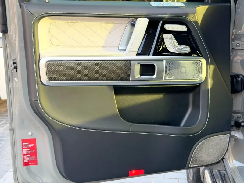 2023 Mercedes-Benz G-Class G 63 AMG 4.0 Litres V8 Petrol Engine Grey White SUV GCC Specs