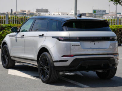 2025 Land Rover Range Rover Evoque SE P250 Dynamic 4 Cylinders Engine Silver Red SUV