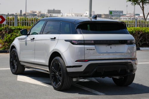 2025 Land Rover Range Rover Evoque SE P250 Dynamic 4 Cylinders Engine Silver Red SUV