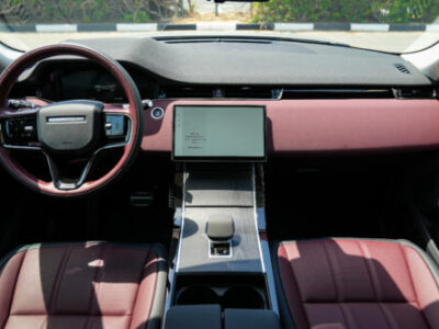 2025 Land Rover Range Rover Evoque SE P250 Dynamic 4 Cylinders Engine Silver Red SUV