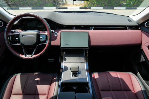 2025 Land Rover Range Rover Evoque SE P250 Dynamic 4 Cylinders Engine Silver Red SUV