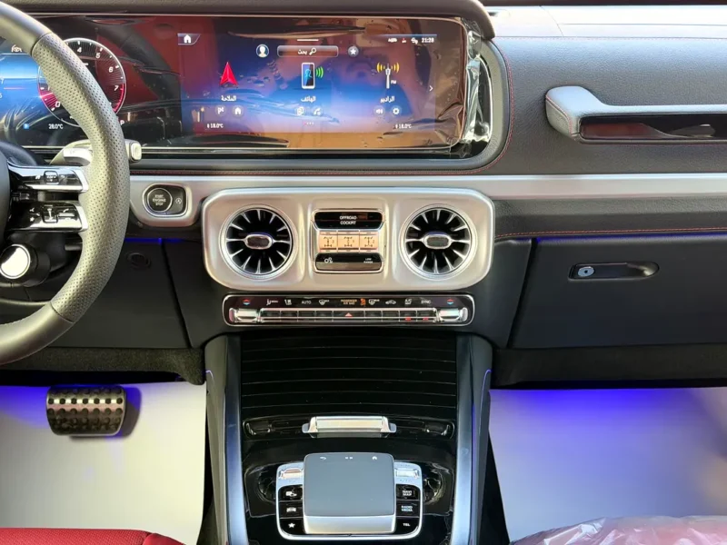 2025 Mercedes-Benz G-Class G 63 AMG 4.0 Litres V8 Petrol Engine White Red SUV Korean Specs