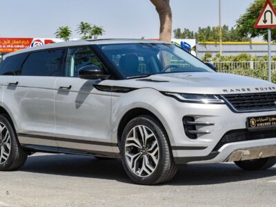 2025 Land Rover Range Rover Evoque SE P250 Dynamic 4 Cylinders Engine Silver Black Red SUV