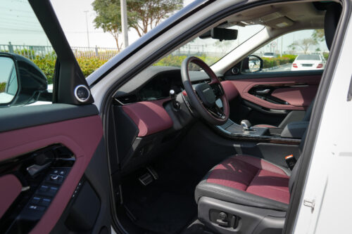 2025 Land Rover Range Rover Evoque SE P250 Dynamic 4 Cylinders Petrol White Red SUV