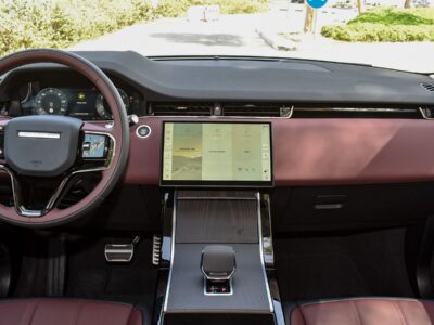 2025 Land Rover Range Rover Evoque SE P250 Dynamic 4 Cylinders Engine Silver Black Red SUV