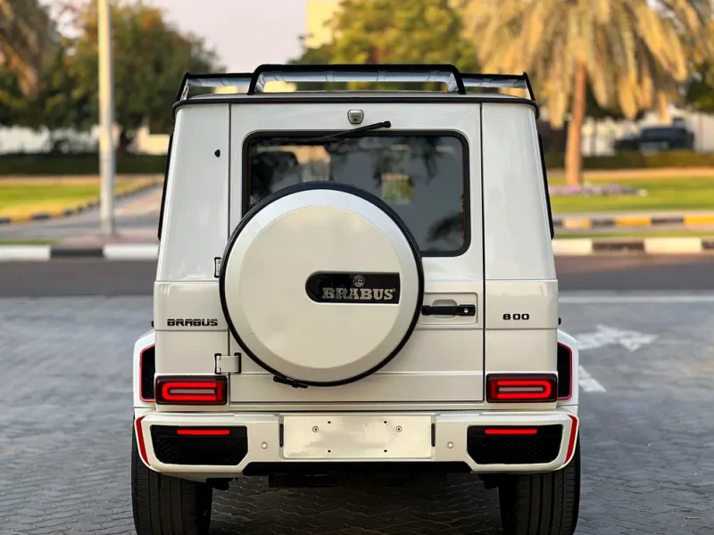 2013 Mercedes-Benz G-Class G 63 AMG 8 Cylinders Petrol Engine White Brown SUV GCC Specs