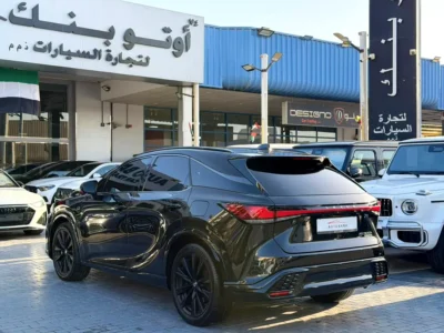 2023 Lexus RX-Series RX 500h F Sport 4 Cylinders Hybrid Engine Black Red SUV European Specs