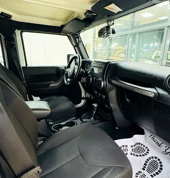 2018 Jeep Wrangler Unlimited Sport 6 Cylinders Petrol Engine White Black SUV GCC Specs