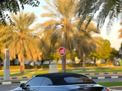2019 Mercedes-Benz C-Class C 300e 4 Cylinders Hybrid Engine Grey Red Convertible GCC