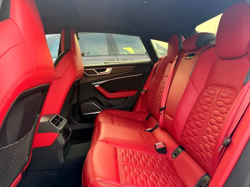 2021 Audi S7/RS7 4.0 TFSI Quattro 8 Cylinders Petrol Engine White Red Sedan Automatic
