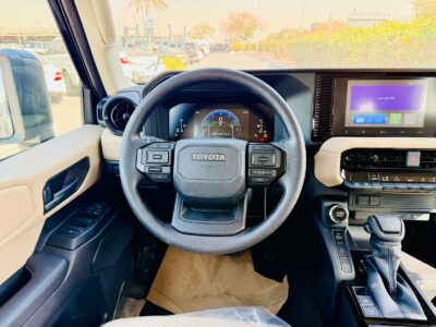 2026 Toyota Prado 2.4 Litres 4 Cylinders Turbo Engine Black Beige SUV GCC