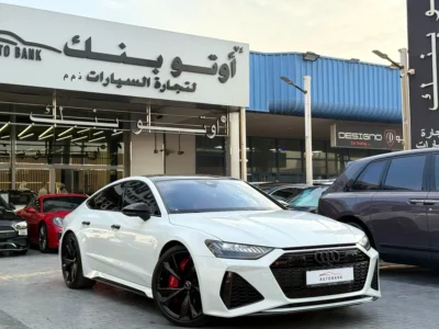2021 Audi S7/RS7 4.0 TFSI Quattro 8 Cylinders Petrol Engine White Red Sedan Automatic