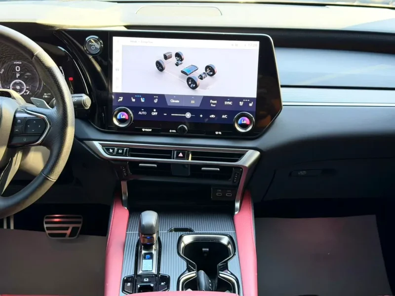 2023 Lexus RX-Series RX 500h F Sport 4 Cylinders Hybrid Engine Black Red SUV European Specs
