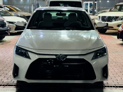 2023 Toyota Yaris SE 4 Cylinders Petrol Engine White Beige Sedan GCC Spec Pristine Condition