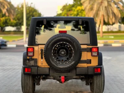 2014 Jeep Wrangler Sport 6 Cylinders Petrol Engine Beige Grey SUV GCC Specs