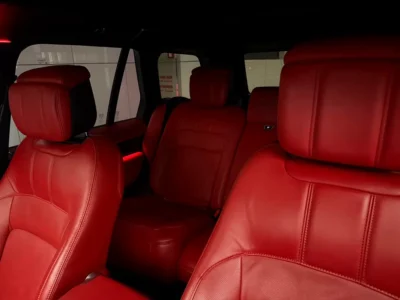 2020 Land Rover Range Rover Autobiography 8 Cylinders Engine White Red SUV Automatic