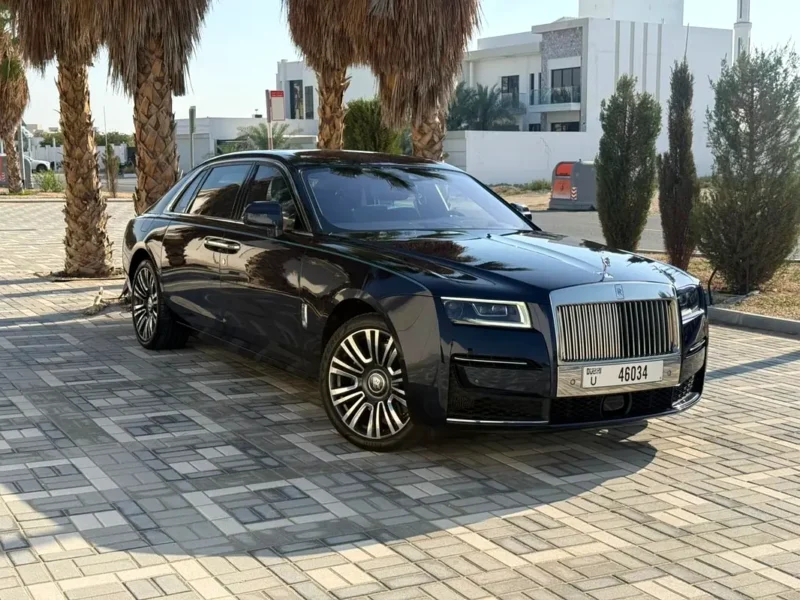 2024 Rolls-Royce Ghost Standard 12 Cylinders Petrol Engine Black Blue Sedan GCC Specs