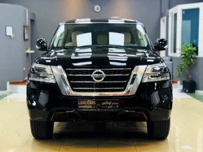 2020 Nissan Patrol SE 6 Cylinders Petrol Engine Black Beige SUV GCC Specs Automatic