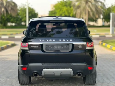 2015 Land Rover Range Rover Sport HSE 6 Cylinders Petrol Engine Black Beige SUV GCC Specs