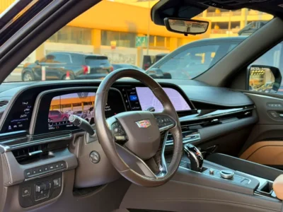 2024 Cadillac Escalade 600 Black Edition 8 Cylinders Petrol Engine Black Brown SUV GCC