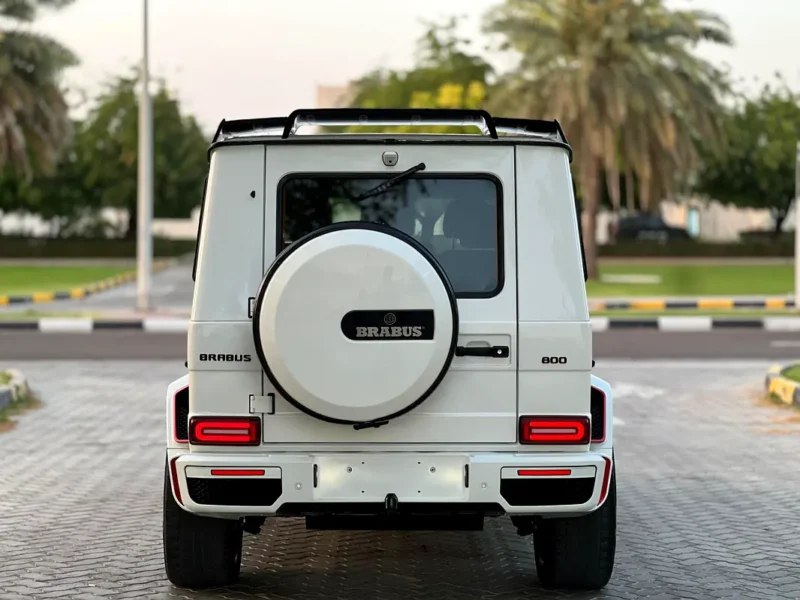 2016 Mercedes-Benz G-Class G 63 AMG 8 Cylinders Petrol Engine White Brown SUV GCC Specs