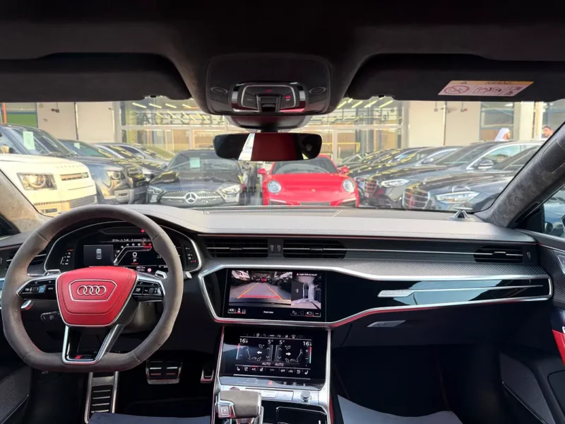 2021 Audi S7/RS7 4.0 TFSI Quattro 8 Cylinders Petrol Engine White Red Sedan Automatic