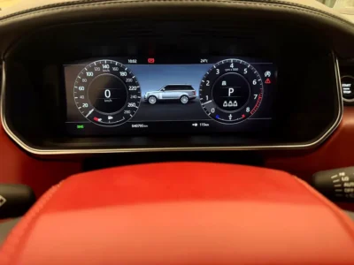2020 Land Rover Range Rover Autobiography 8 Cylinders Engine White Red SUV Automatic
