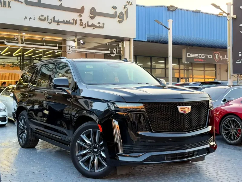 2024 Cadillac Escalade 600 Black Edition 8 Cylinders Petrol Engine Black Brown SUV GCC