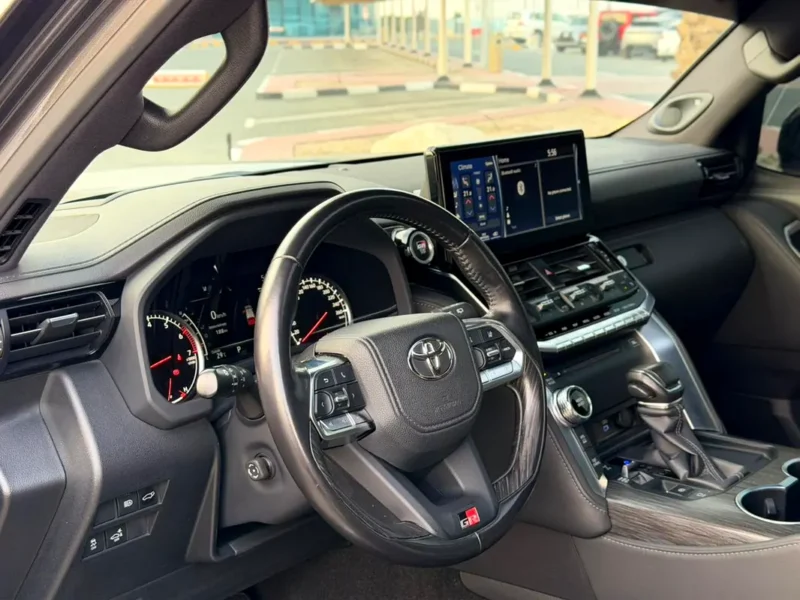 2023 Toyota Land Cruiser GR Sport 6 Cylinders petrol Engine Grey Black SUV GCC Specs