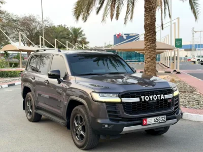 2023 Toyota Land Cruiser GR Sport 6 Cylinders petrol Engine Grey Black SUV GCC Specs