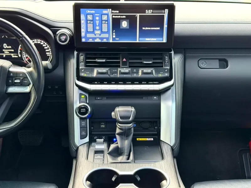 2023 Toyota Land Cruiser GR Sport 6 Cylinders petrol Engine Grey Black SUV GCC Specs