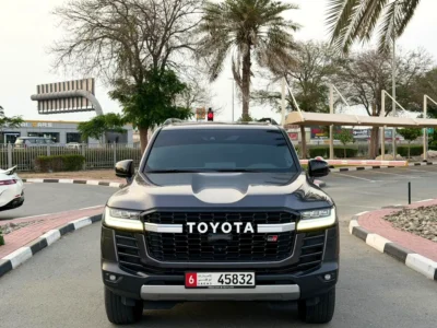 2023 Toyota Land Cruiser GR Sport 6 Cylinders petrol Engine Grey Black SUV GCC Specs