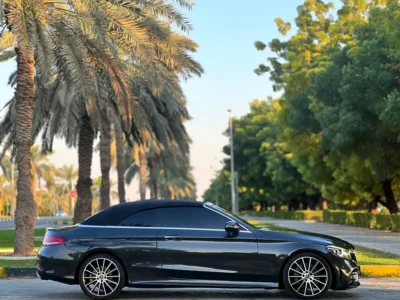 2019 Mercedes-Benz C-Class C 300e 4 Cylinders Hybrid Engine Grey Red Convertible GCC