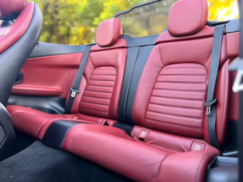2019 Mercedes-Benz C-Class C 300e 4 Cylinders Hybrid Engine Grey Red Convertible GCC