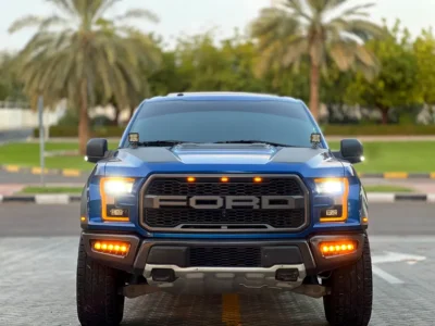2017 Ford F-150 Raptor 6 Cylinders Petrol Engine Blue Grey Pickup Truck American Specs