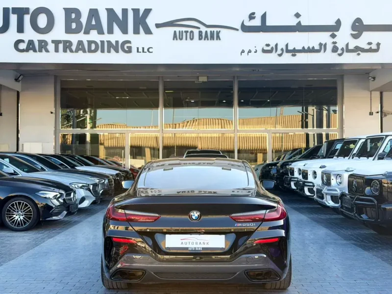 2019 BMW 8-Series M850i xDrive 8 Cylinders Petrol Engine Black Red Coupe GCC Specs