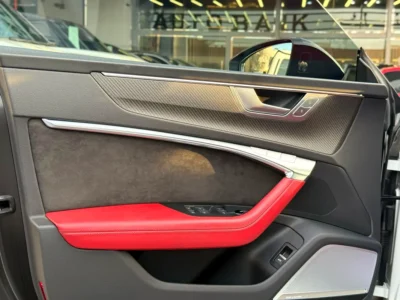 2021 Audi S7/RS7 4.0 TFSI Quattro 8 Cylinders Petrol Engine White Red Sedan Automatic