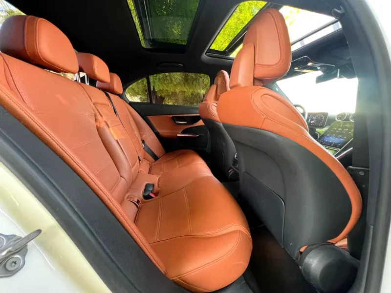 2023 Mercedes-Benz C-Class C300 4Matic 4 Cylinders Petrol Engine White Brown Sedan