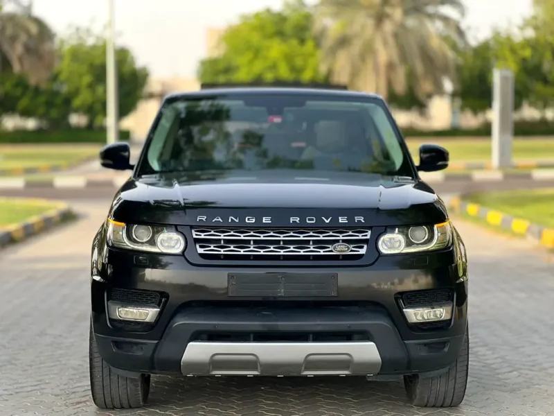 2015 Land Rover Range Rover Sport HSE 6 Cylinders Petrol Engine Black Beige SUV GCC Specs