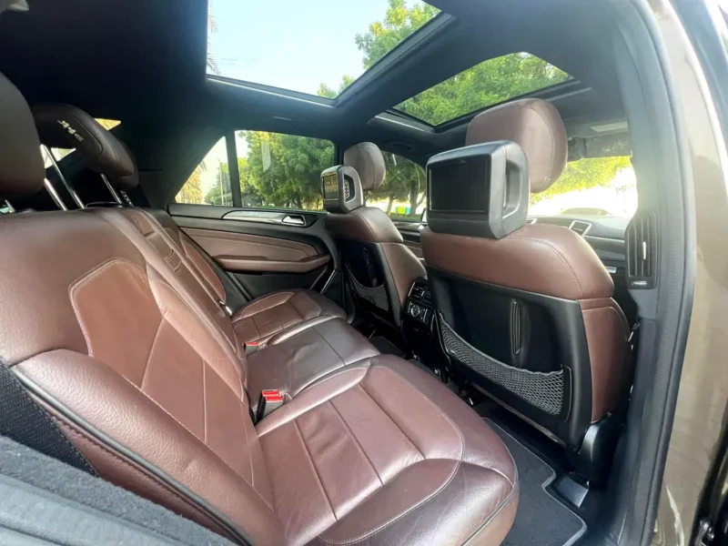 2013 Mercedes-Benz M-Class ML 500 8 Cylinders Petrol Engine Brown SUV GCC Specs