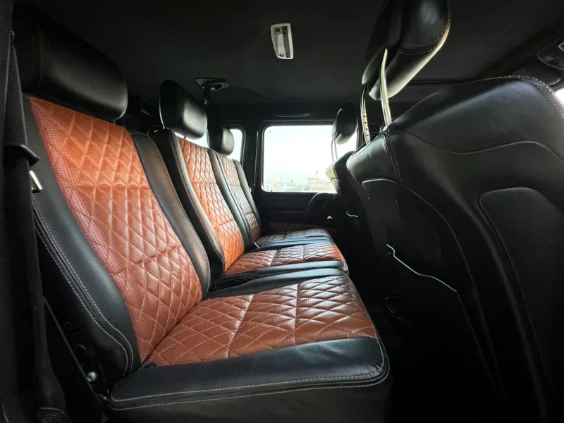 2016 Mercedes-Benz G-Class G 63 AMG 8 Cylinders Petrol Engine White Brown SUV GCC Specs
