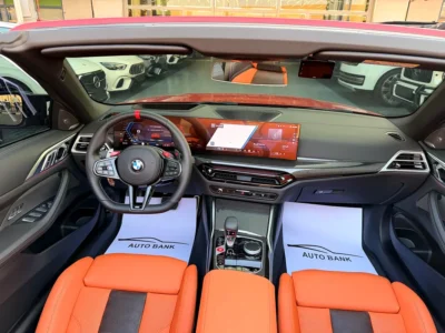 2025 BMW M4 Competition 6 Cylinders Petrol Engine Red Orange Convertible Korean Specs