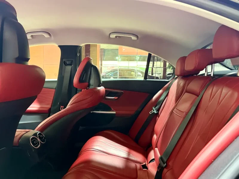 2022 Mercedes-Benz C-Class C300 4 Cylinders Petrol Engine Black Red Sedan Automatic