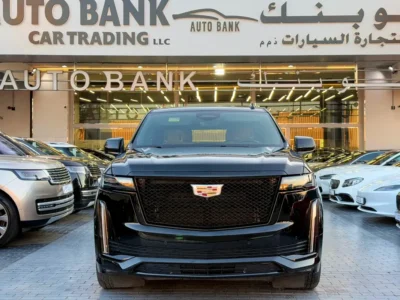 2024 Cadillac Escalade 600 Black Edition 8 Cylinders Petrol Engine Black Brown SUV GCC