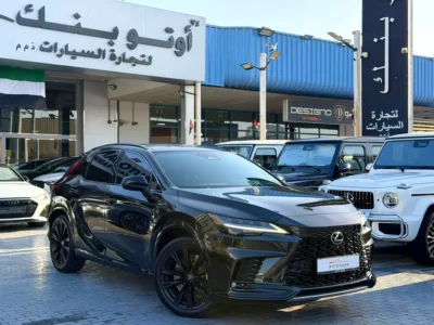 2023 Lexus RX-Series RX 500h F Sport 4 Cylinders Hybrid Engine Black Red SUV European Specs