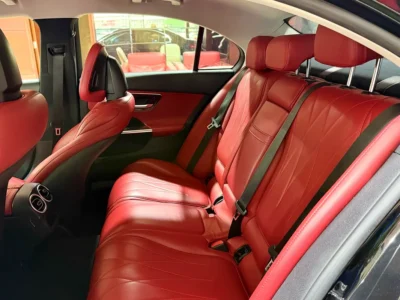 2022 Mercedes-Benz C-Class C300 4 Cylinders Petrol Engine Black Red Sedan Automatic