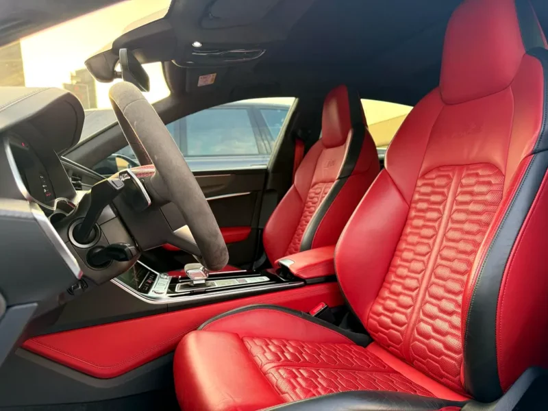 2021 Audi S7/RS7 4.0 TFSI Quattro 8 Cylinders Petrol Engine White Red Sedan Automatic
