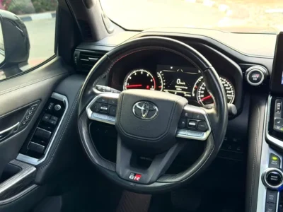 2023 Toyota Land Cruiser GR Sport 6 Cylinders petrol Engine Grey Black SUV GCC Specs