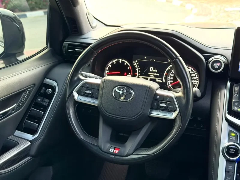 2023 Toyota Land Cruiser GR Sport 6 Cylinders petrol Engine Grey Black SUV GCC Specs